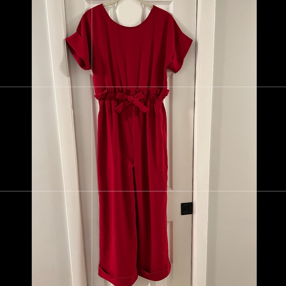 Wide Leg Jumpsuit. Cute & Easy Fit!! Holiday Ready